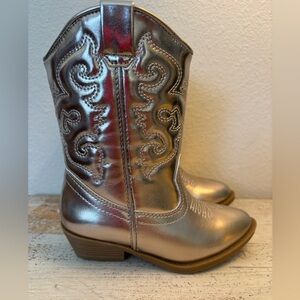 Tucker+Tate gold cowgirl/western boots size 8